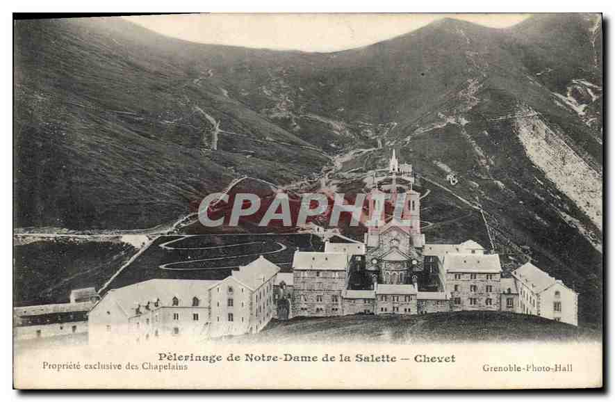 CPA Pelerinage de Notre Dame de la Salette Chevet 