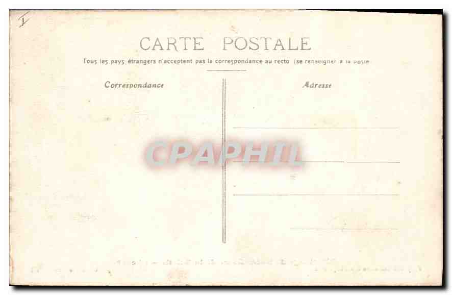 CPA Pelerinage de Notre Dame de la Salette Chevet  — Rückseite