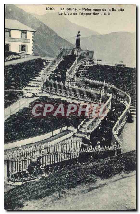 Dauphiné - Pèlerinage de la Salette - Le Lieu de l'Apparition - E.R.