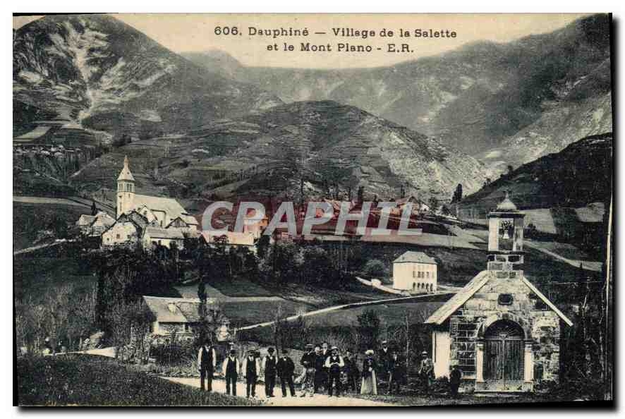 Village de la Salette — Mont Plano — E.R. — 606 Dauphiné