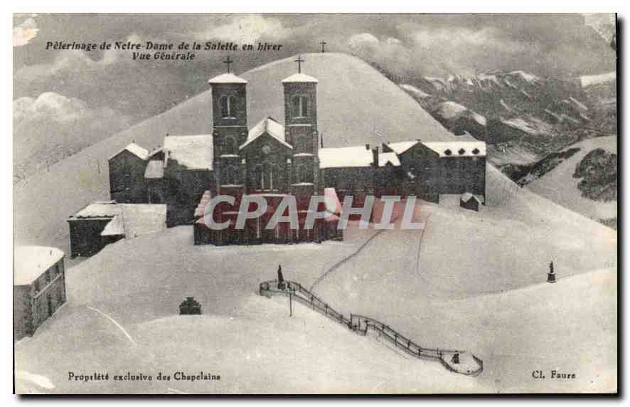 Pèlerinage de Notre-Dame de la Salette — Vue Générale — Cl. Faure