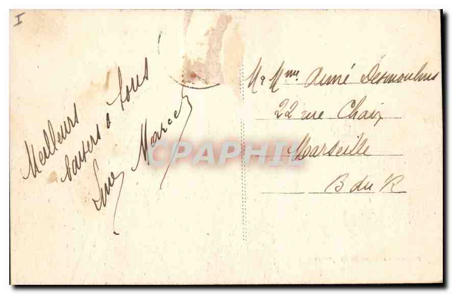 CPA Pelerinage de N D de la Salette la Mer de Nuages  — Verso