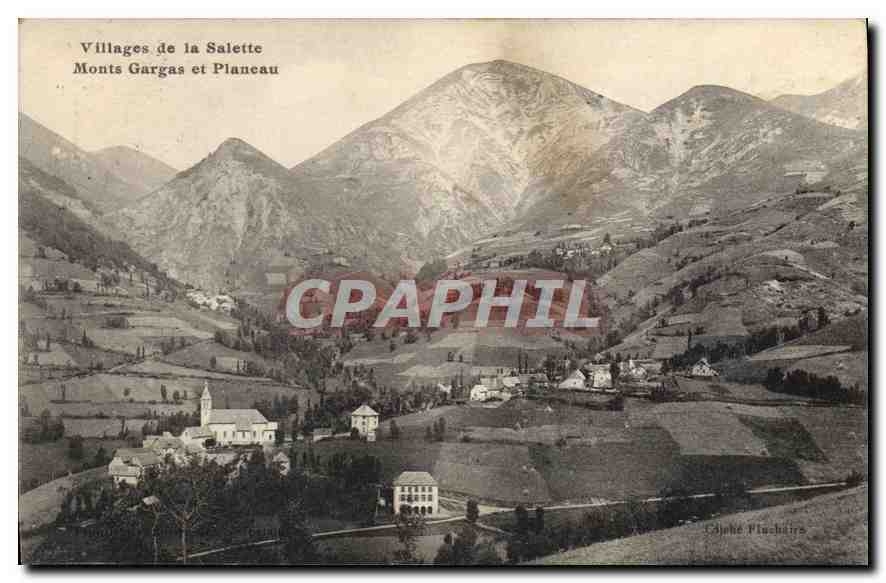 Villages de la Salette — Monts Gargas et Planeau — Câpite Pluchaires