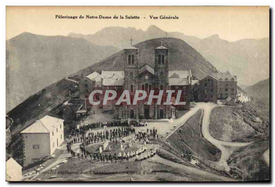 Pilgerung Notre-Dame de la Salette - Allgemeiner Blick — Exklusives Eigentum der Kaplanen - Chêne Fauré