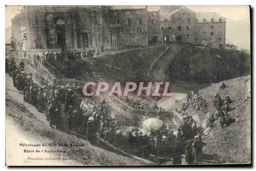 Pilgrimage of N.D. de la Salette — Account of the Apparition — Exclusive Property of the Canons