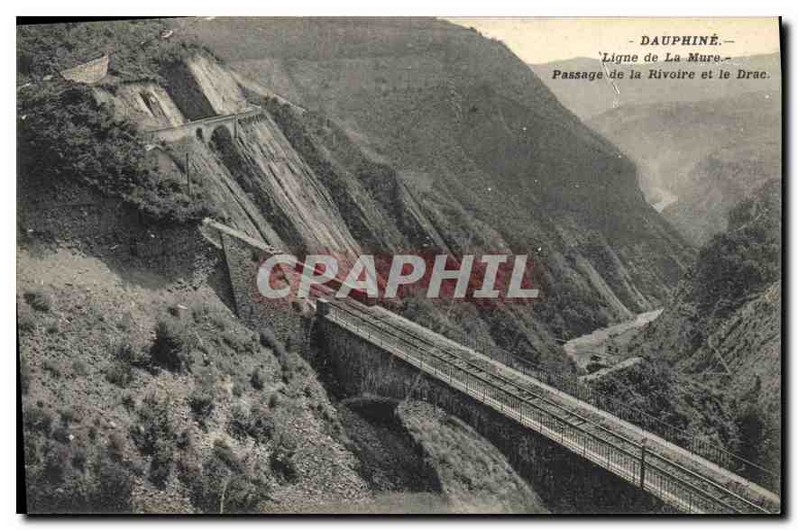Dauphiné — Linie von La Mure — Passage der Rivoire und der Drac