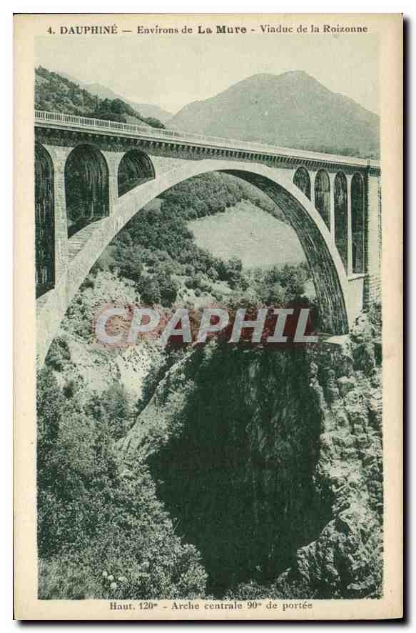 Dauphiné — Environs de La Mure — Viaduc de la Roizonne — Éditeur Grand, La Mure