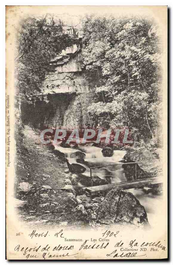 Sassenage — Les Cuves — Eug. Robert, Grenoble