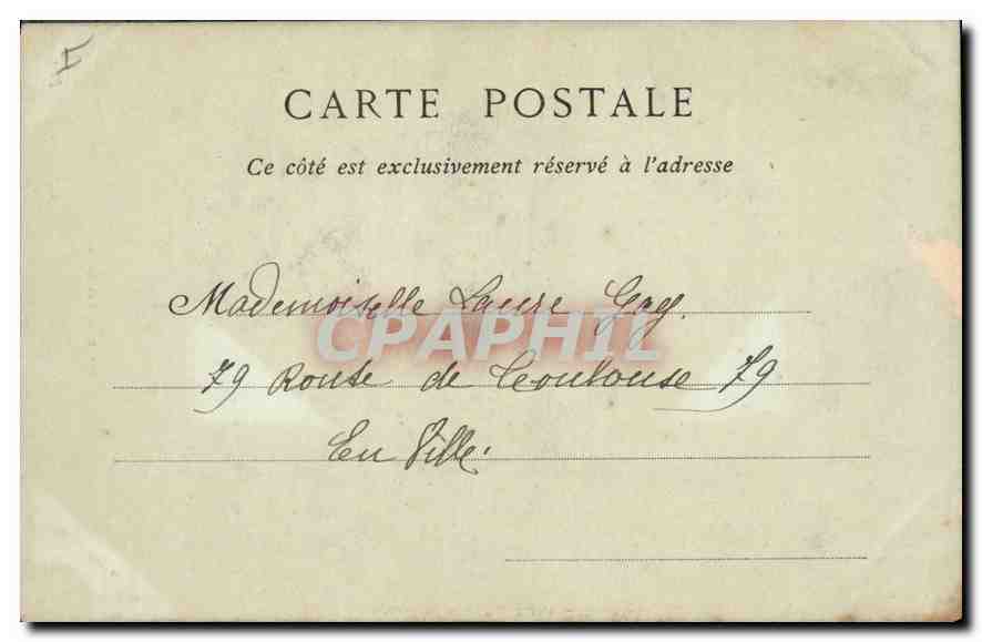 Sassenage — Les Cuves — Eug. Robert, Grenoble — Verso