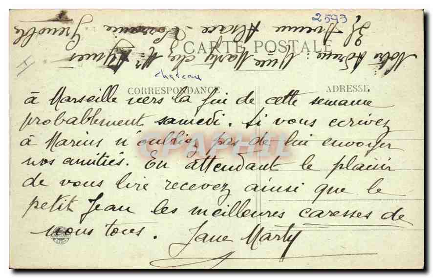 Dauphiné - Sassenage - L'Ancien Château Féodal et la Chaîne des Alpes — éditeur inconnu, n° 562 — Verso