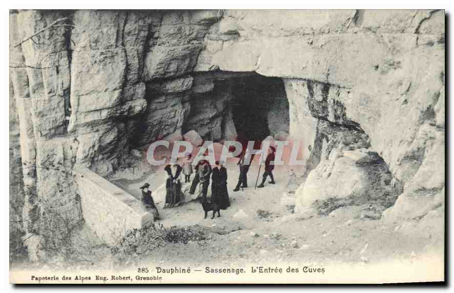 Sassenage — L'Entrée des Cuves — Papeterie des Alpes Eug. Robert, Grenoble