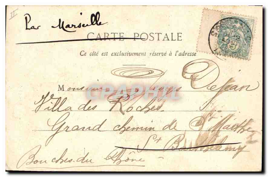 Sassenage — Bridge over the Furen — L. Pons, Publisher, Grenoble — Back