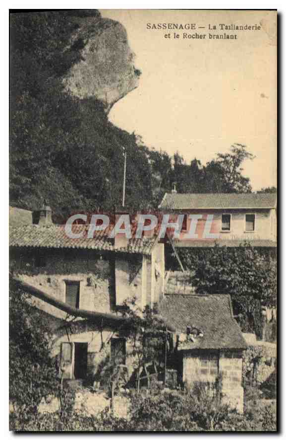 Sassenage — La Taillanderie et le Rocher branlant — Éditeur Chevallier