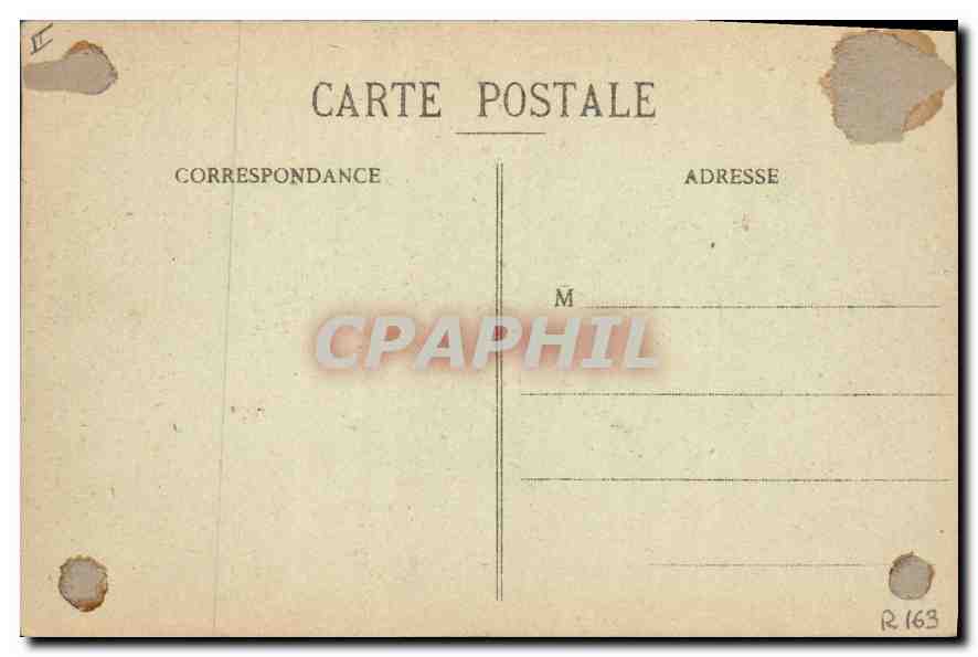 CPA Pontmain vue d'ensemble les cinq phases de l'Apparition les Voyants  — Rückseite
