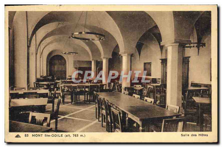 CPA Mont Ste Odile salle des Hotes 
