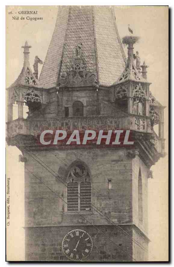 CPA Obernai Nid de Cigognes 