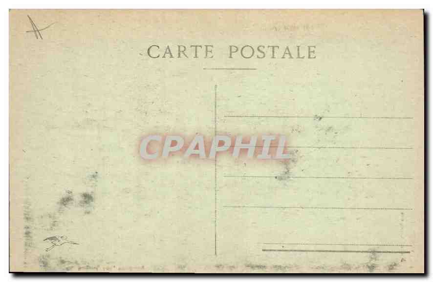 CPA Obernai Nid de Cigognes  — Rückseite