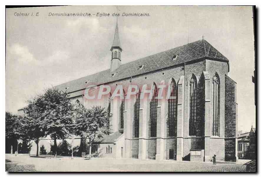 Colmar i. E. - Église des Dominicains — Éditeur : Kunstverlag E. Hartmann Strasbourg i. E.