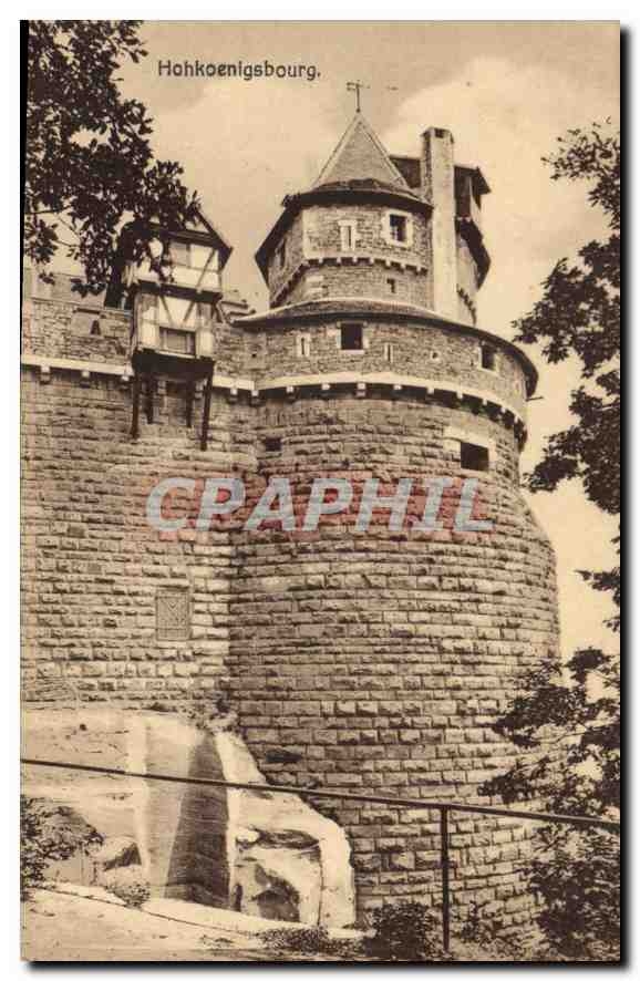Hohkoenigsbourg — Steinernes FestungsSchloss — Unbekannter Verleger, Seriennummer nicht sichtbar