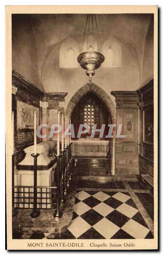 CPA Mont Sainte Odile chapelle Sainte Odile 