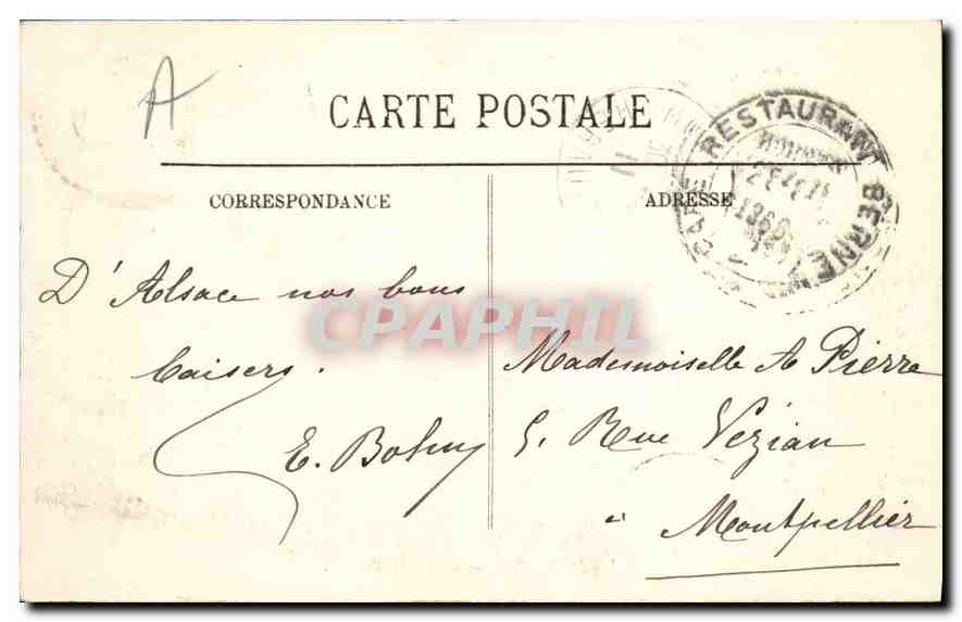 Le Hohneck — Vallée du Munster — Édition Barnez — Verso