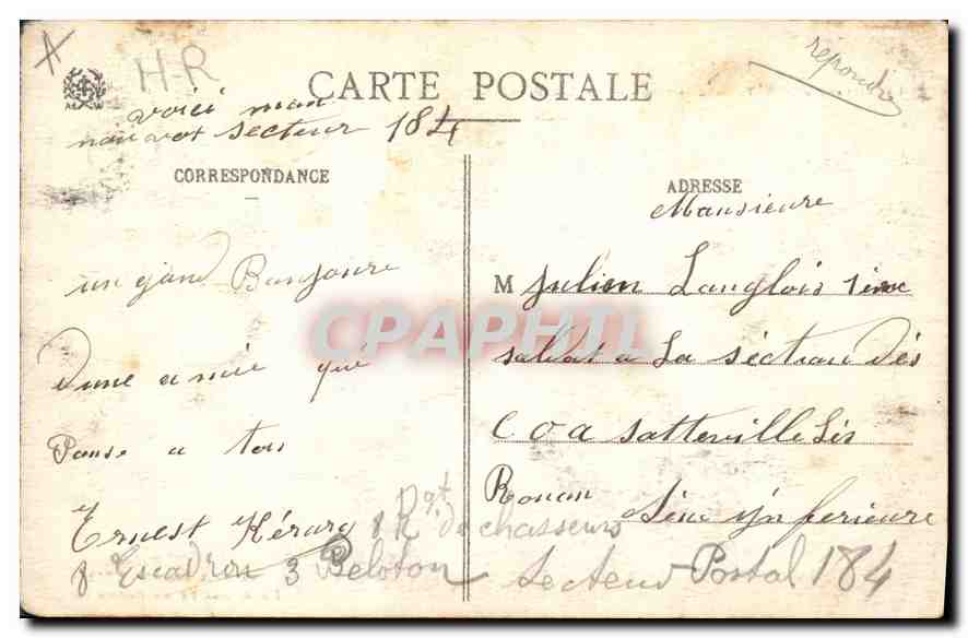 CPA Notre Alsace Le Village D'orbey entre Colmar et le lac Blanc  — Rückseite