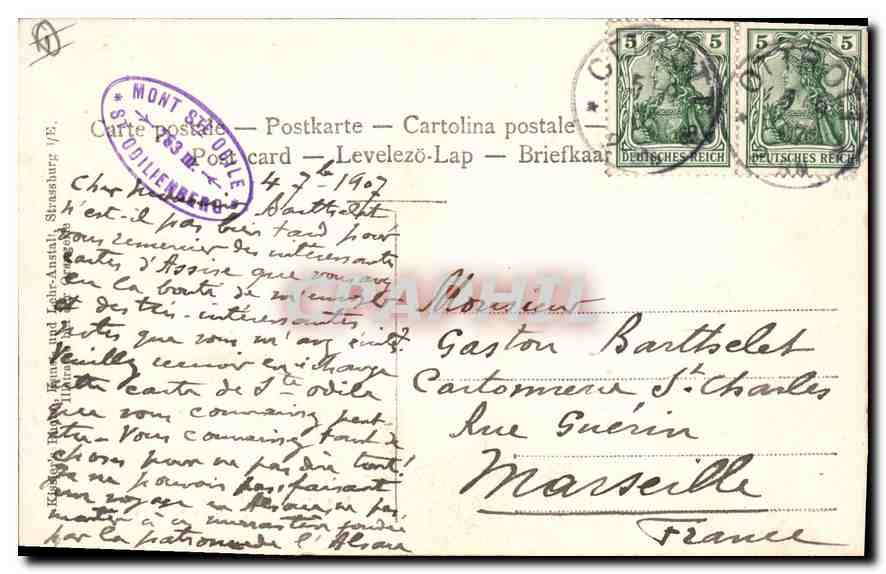 Couvent de Sainte-Odile — Mont Sainte-Odile — éditeur non identifié — Reverso