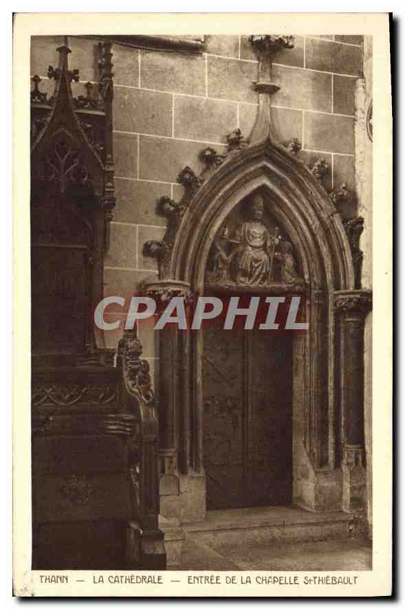 Thann — La cathédrale — Entrée de la chapelle St-Thiébault