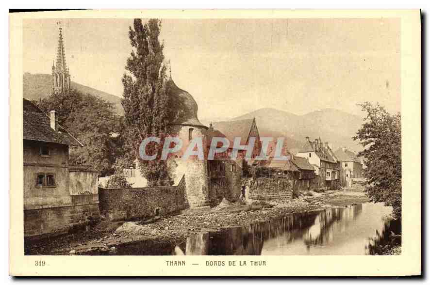 Thann — Bords de la Thur — CPA n°319