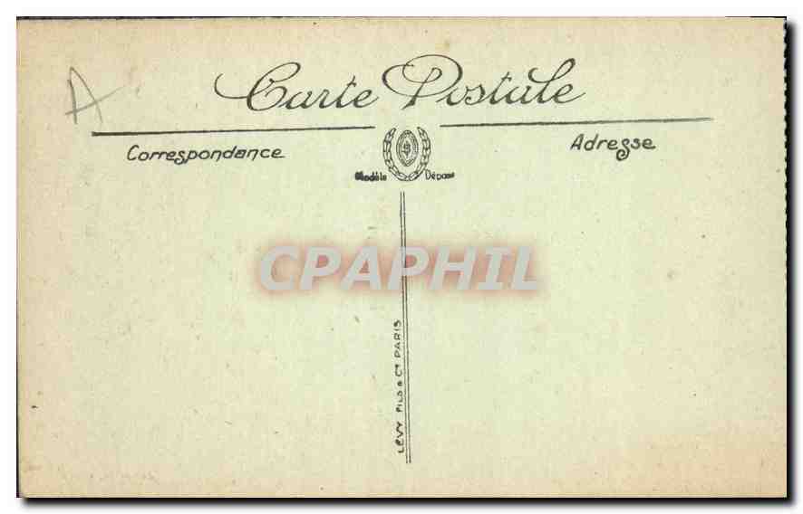 CPA Thann Vue generale et la Plaine de l'Ocksenfeld  — Rückseite