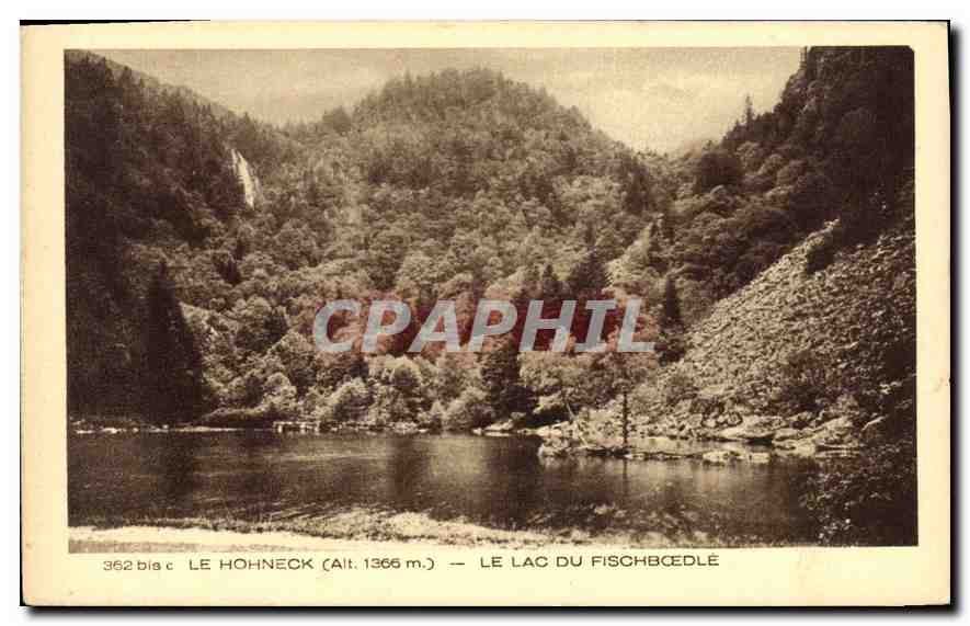 The Hohneck (Alt. 1366 m.) — Lake Fischbcedlé — Braun & Cie, Mulhouse-Dornach