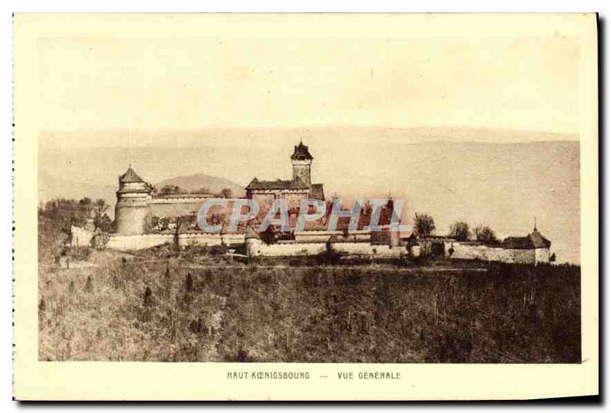 CPA Haut Koenigsbourg Vue generale 