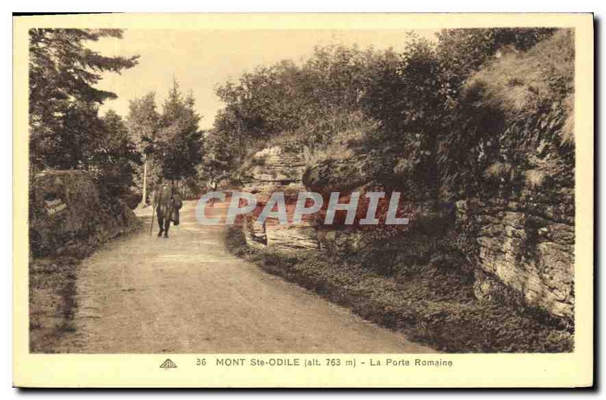 CPA Mont Ste Odile La Porte Romaine 