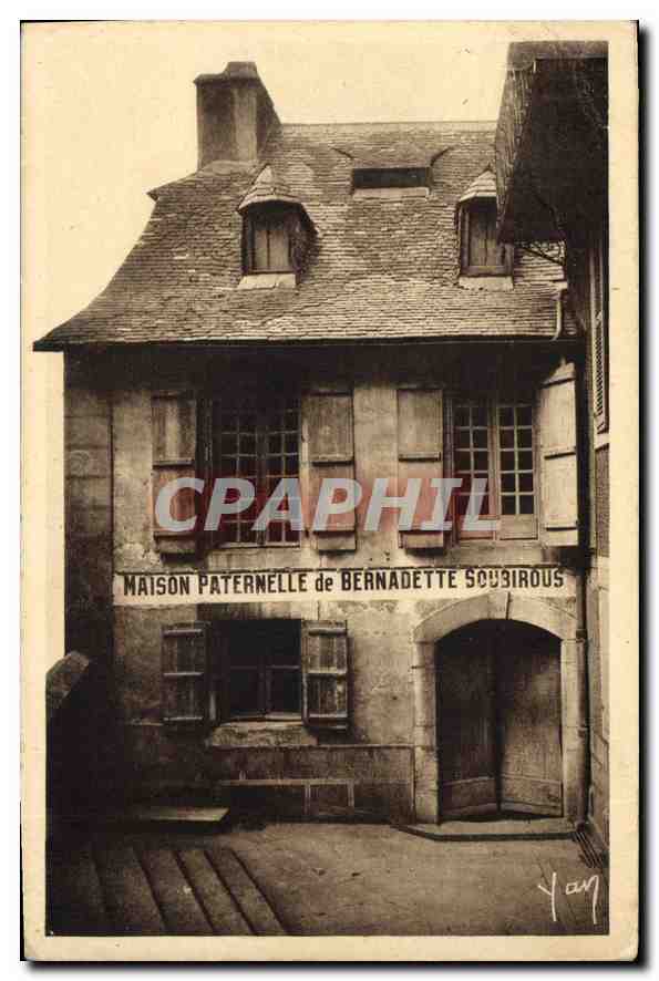 CPA Lourdes Maison Paternelle de Ste Bernadette 