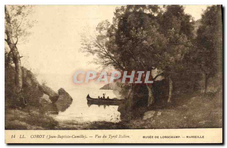 CPA Corot Vue du Tyrol Italien 