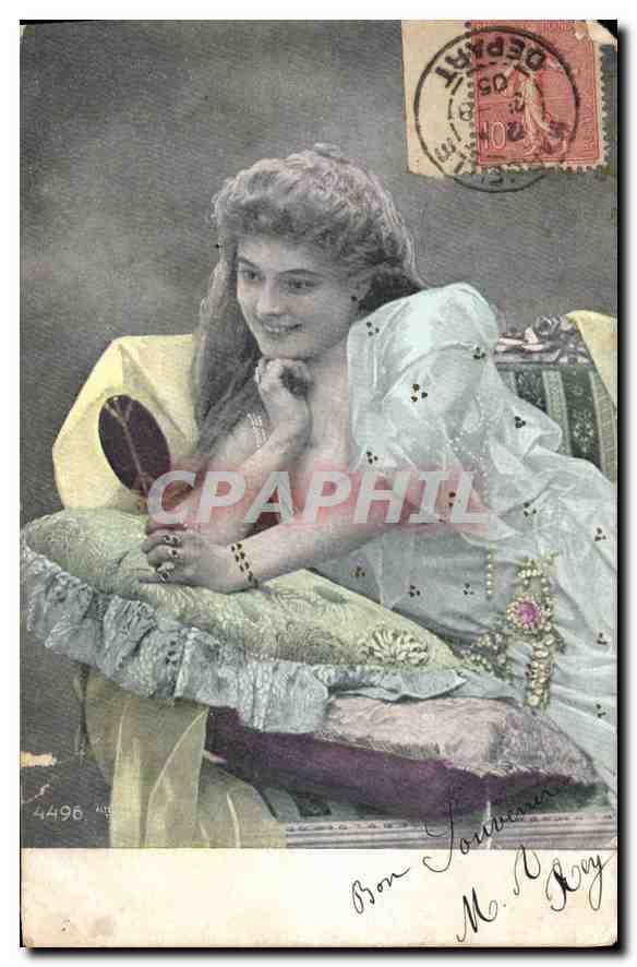 CPA Fantaisie Femme