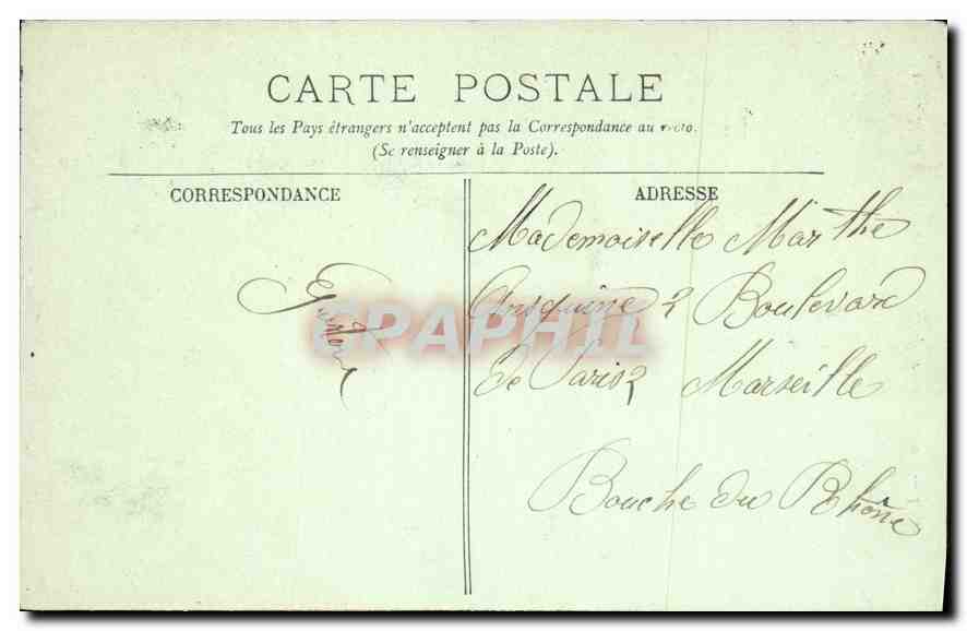 CPA Amboise Portail de la Chapelle du Chateau  — Verso