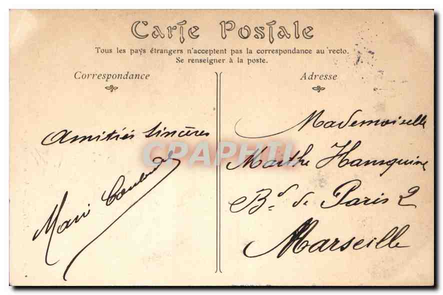 ALGER — Salon Mauresque — D. Ploc, n°40 — Rückseite
