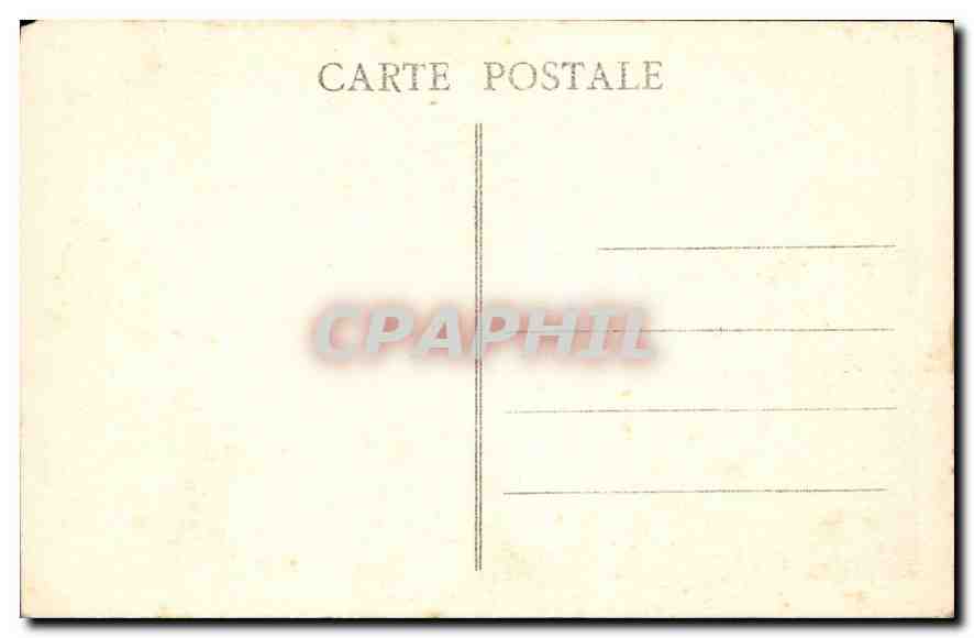 CPA Mosquee de Paris Galerie du Grand Patio — Rückseite