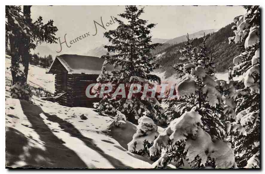 CPA Paysage hivernal aux environs de Davos 