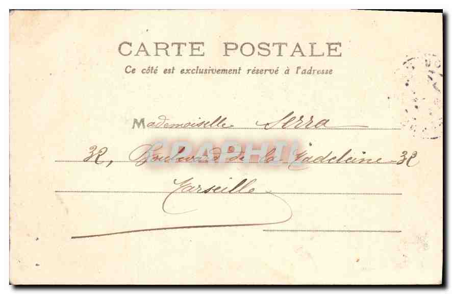 Quartier du 23e Régiment d'Artillerie — Toulouse — éditeur non identifié — Verso