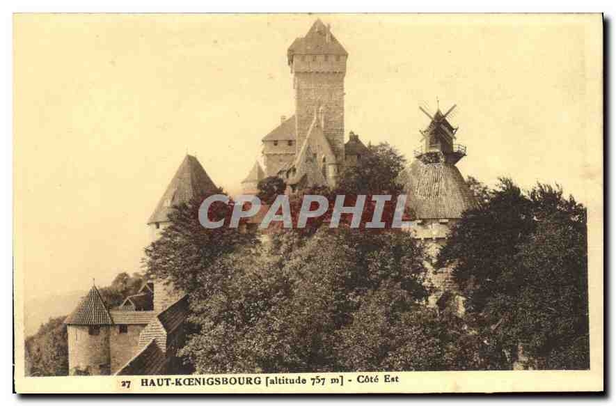 Haut-Kœnigsbourg — Côté Est — Édition spéciale du Château