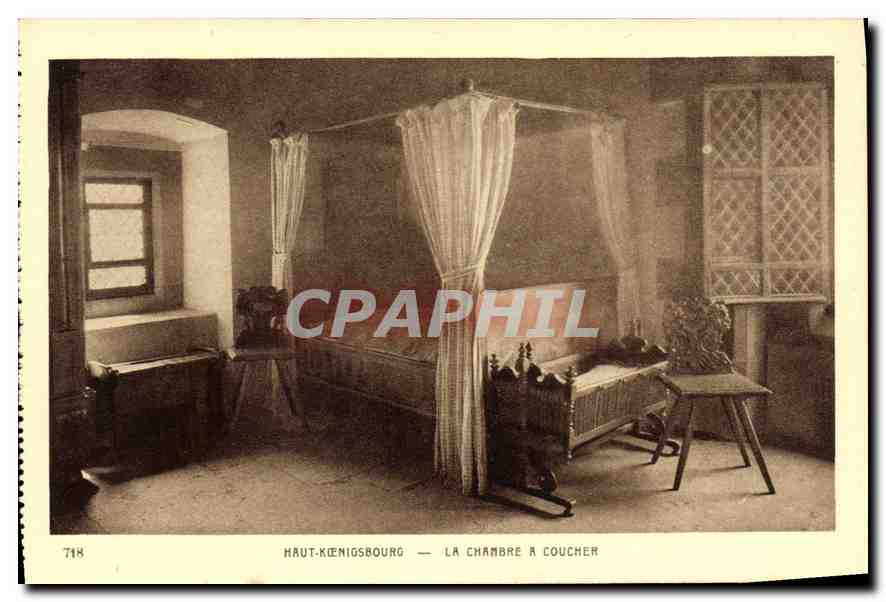 Haut-Kœnigsbourg — La Chambre à Coucher