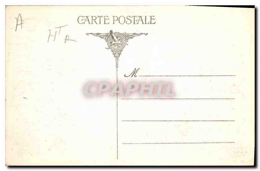 CPA l'Alsace Pittoresque Mont Ste Odile La Voie Romaine  — Verso
