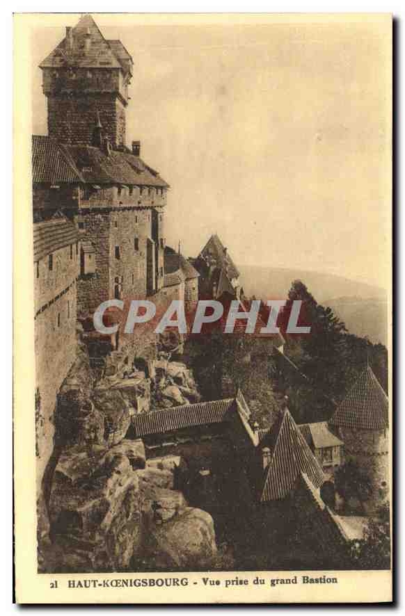 Haut-Kœnigsbourg - Vue prise du grand Bastion — Édition spéciale du Château