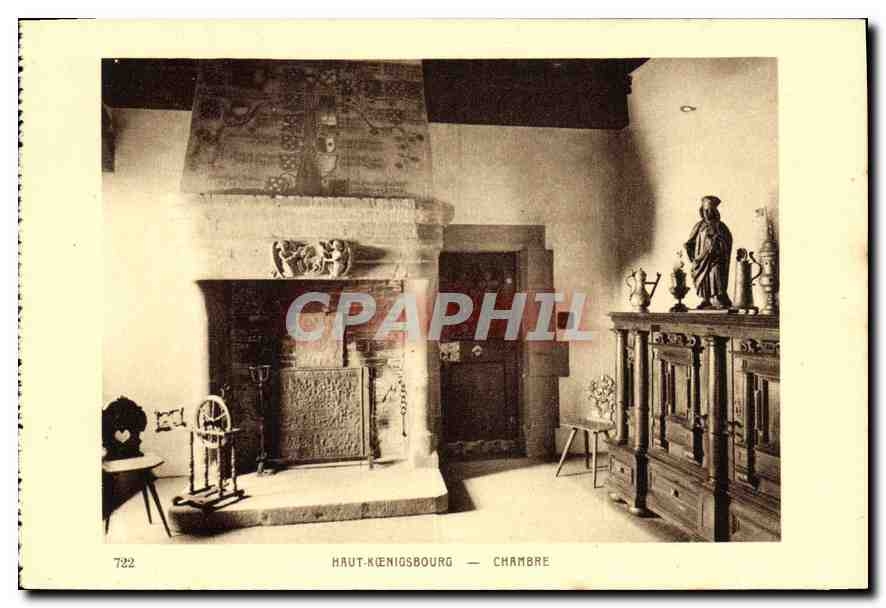 Haut-Kœnigsbourg — Chambre — Braun & Cie, Dornach