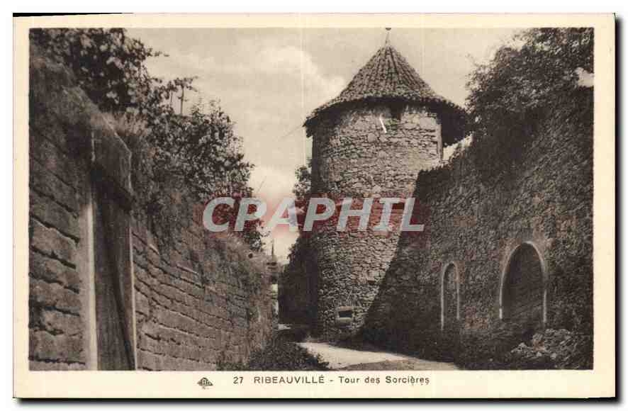 CPA Ribeauville Tour des Sorcieres 