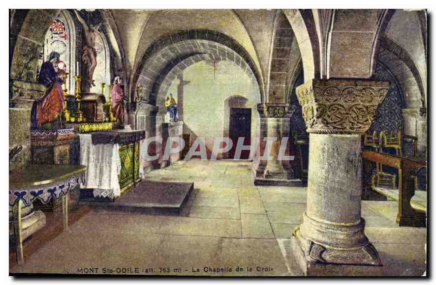 CPA Mont Ste Odile La Chapelle de la Croix 