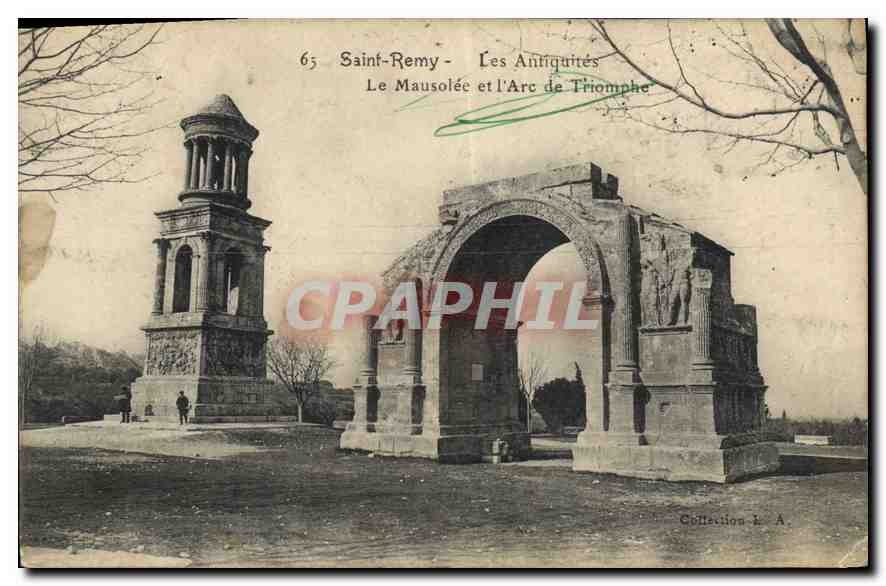 Saint-Rémy - Antiquitäten - Das Mausoleum und der Triumphbogen