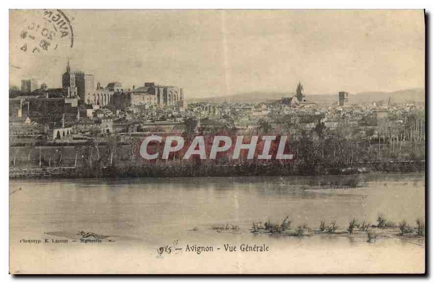 Avignon - Vue Générale — Phototyp. K. Lacour, Martorelle